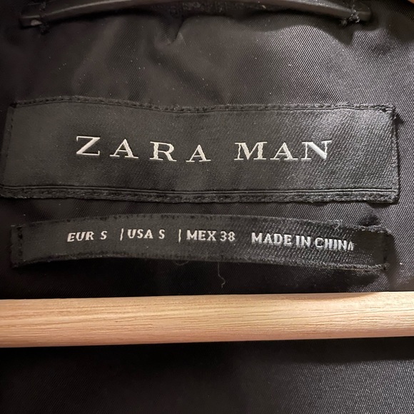 Zara Man Puffer Winter Coat - Picture 3 of 3